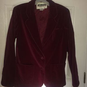 Blazer color rich wine